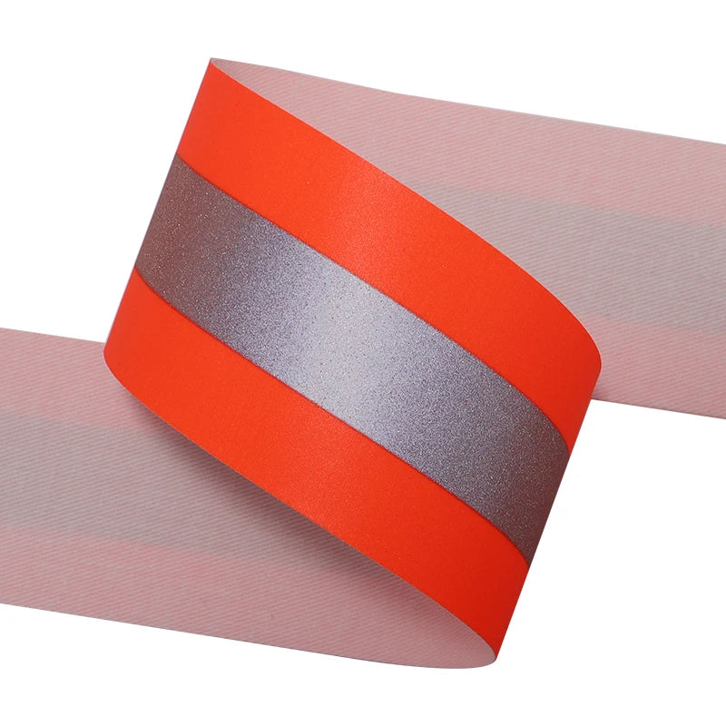 China Manufacturer NFPA Reflective Flame Resistant Fabric Fluorescent Fire Retardant Reflective Tape for Fire Fighter Uniform