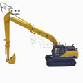 High Quality Alloy 1:50 Scale SH210LC-6LR Extended Arm Excavator Die-cast Model Toy for Collection Display