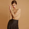 Spring Print Letter Mesh Long Sleeve Slim Women Bodysuit New Simple Casual See Through Streetwear Basic Bodysuit