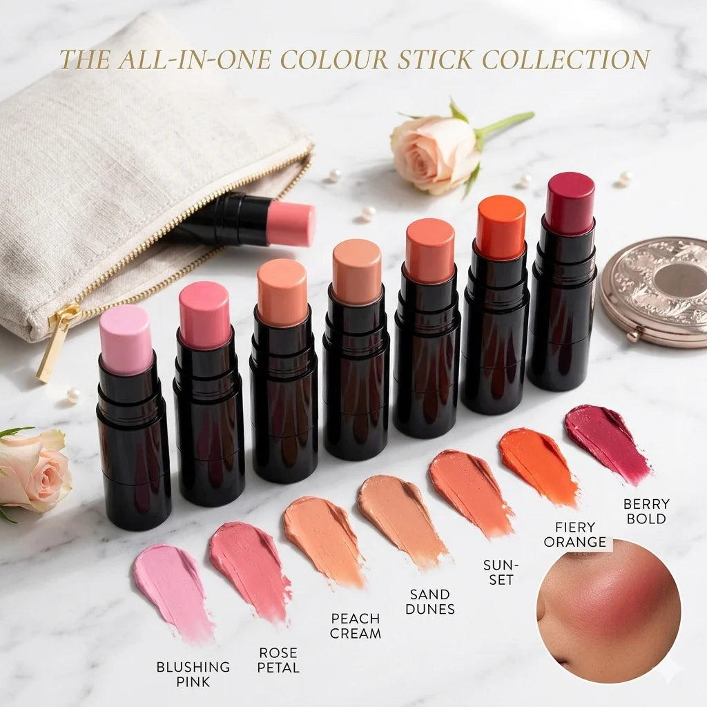 Organic Vegan Blush Stick Brush New Design Natural Waterproof Moisturizer Matte Cream Private Label with Mineral Ingredient