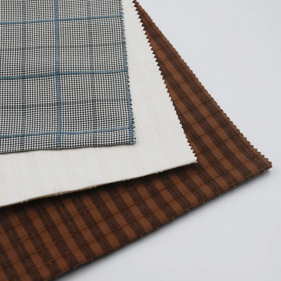Dress Coat Cloth Double Faced Herringbone 170gsm 65% Poly 20% Rayon 15% Cotton Yarn Dyed Chenille Fabric