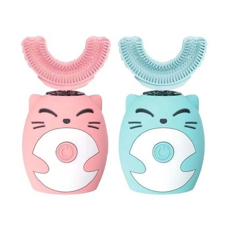 Automatic Electric Toothbrush Electric 360 Degree U Shape Kids Adult Electric Toothbrush