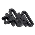 Adjustable 1 and 1.25 Inch Super QD Tactical Sling Swivel Ring Quick Detachable Hooks Black Finish 360mm for Tactical Use