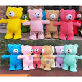 Best Selling CE Colorful Inflatable Teddy Bear Costume Cosplay Ted Costume Mascotte Animal for Adult