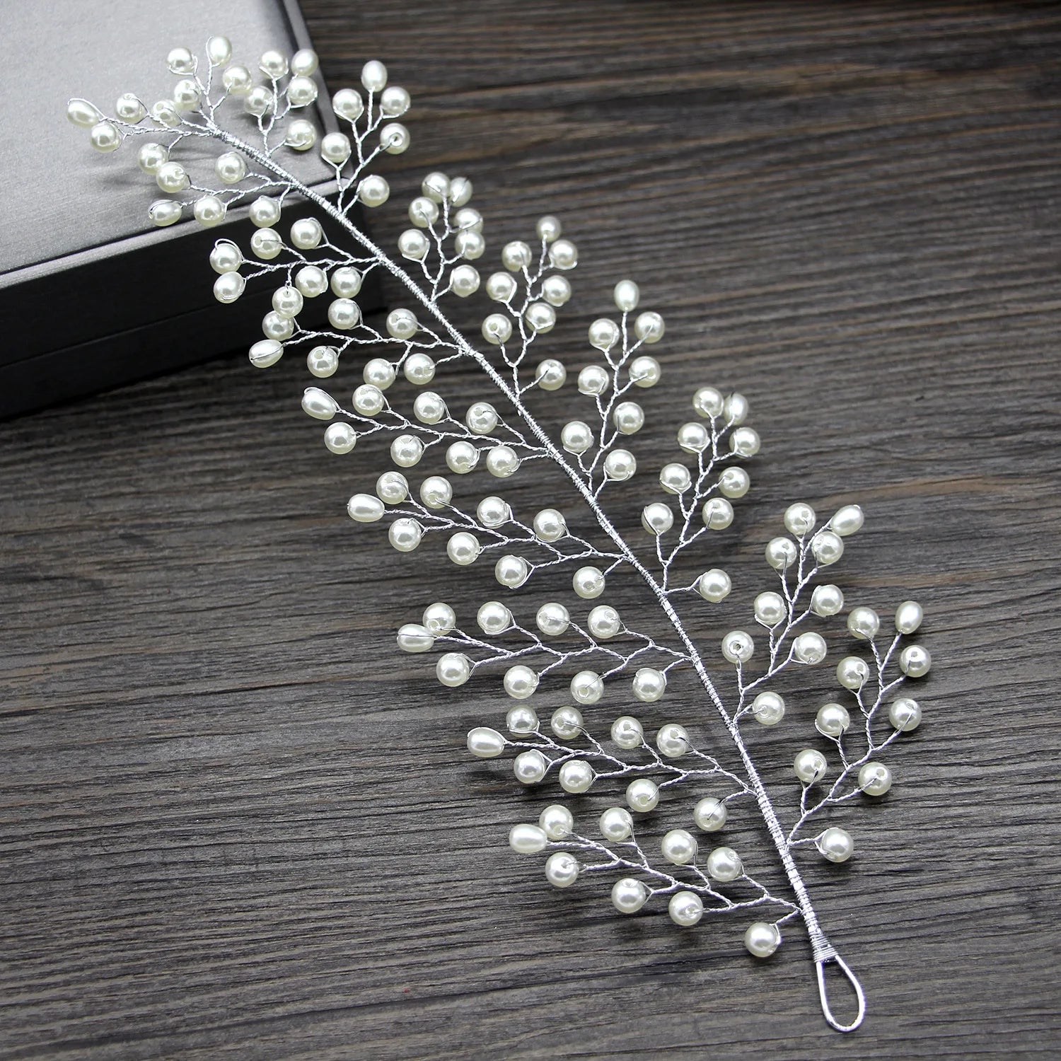 MLTS118 Fashion Handmade Pearls Hairband Bridal Pearls Headband Wedding Hair Jewelry Wholesale