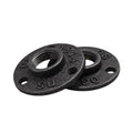 Floor Flanges Malleable Iron Black Metal Decorative Pipe Fitting Floor Flanges Made in China