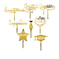 Graduation Season Theme Congratulations Graduation Acrylic Cake Topper