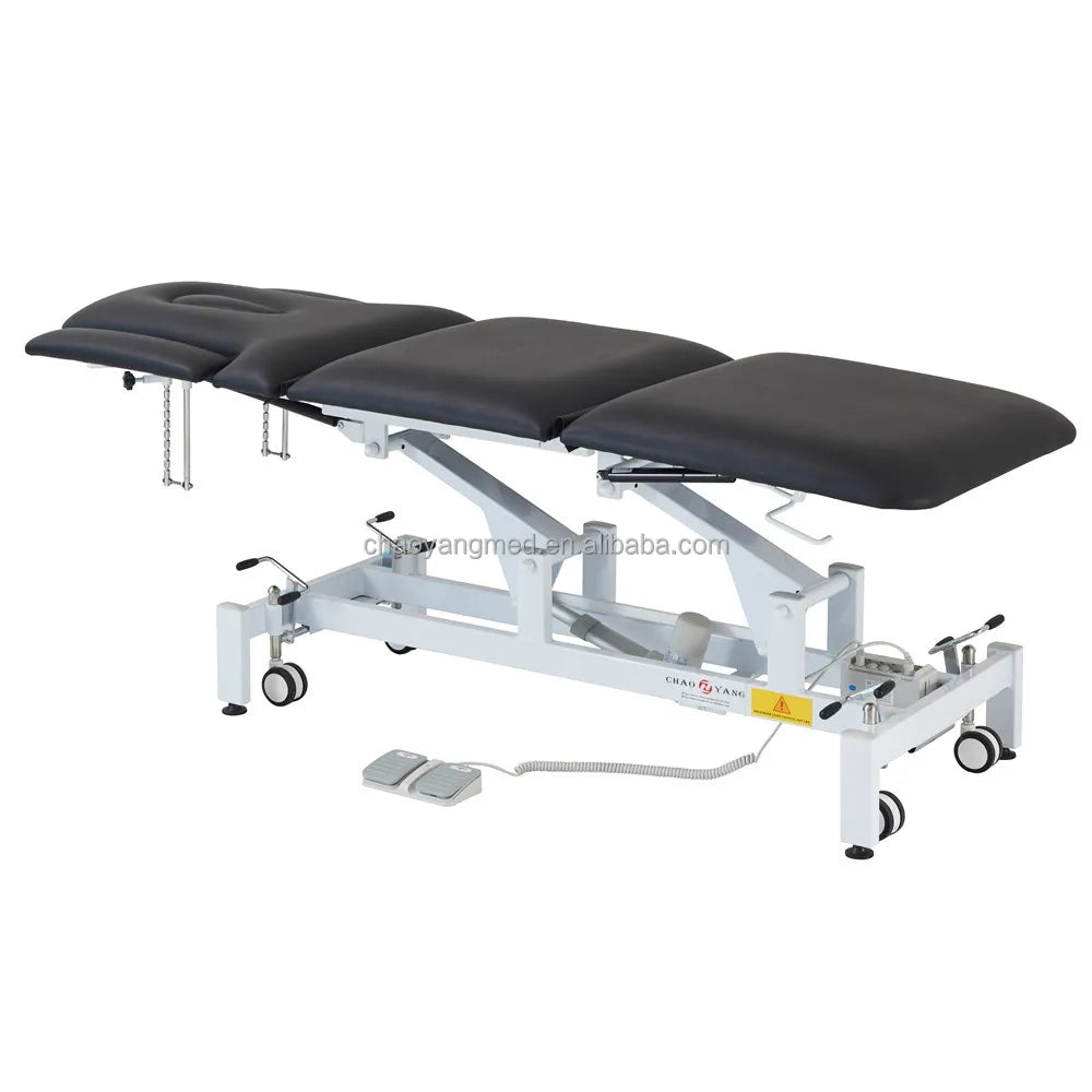 Exercise Equipment Electric Physiotherapy Treatment Couch Clinic Rehab Therapy Table Reclining Bed Examination Table Massage Bed