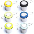 Reusable Folding Handles Stainless Steel 304 Tea Strainer Basket for Cups and Teapots
