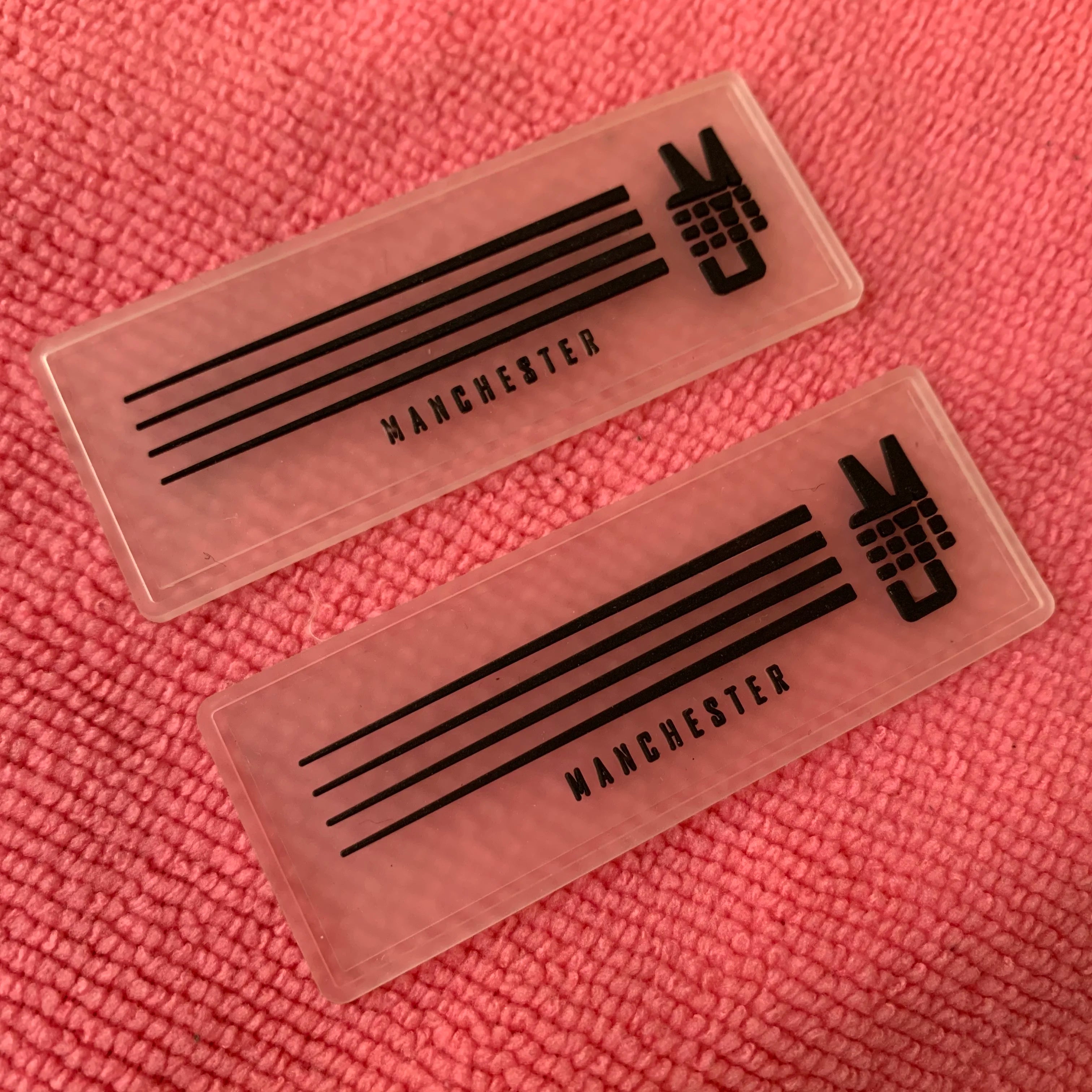 Sewing Gutter clear Rubber Tagtransparent Silicone Rubber Patch for Jeans