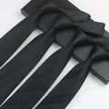 Good Quality Good Price Stock Neck Ties Multi Pattern Polyester Matte Men Accessories 2024 for Black Tie