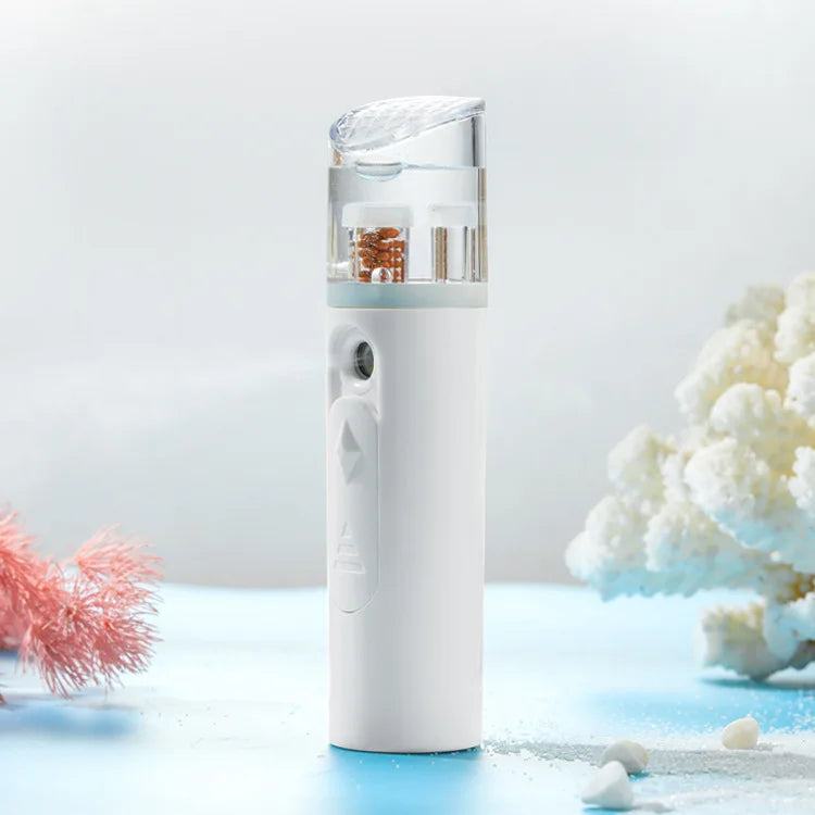 Facial Mini Nano Mister Handheld Mist Sprayer Atomization Cool Facial Steamer Nano Mist Machine Mini Nano Mist Sprayer