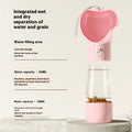 Portable Eco-Friendly Plastic Dog Water Cup for Outdoor Pet Feeding Dog Walking Water Bottle Travel Dog Drinking Artifact