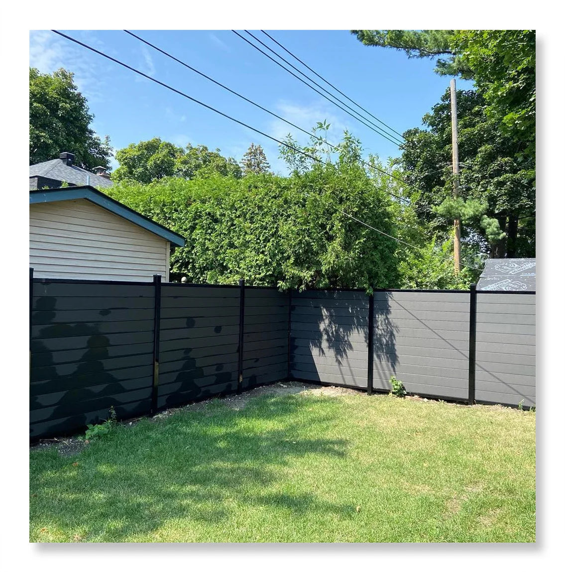 Plastic Composite Manufacturer the Most Popular WPC Wood WPC Fence Wood-plastic Composite Environmental Material Heat Treated