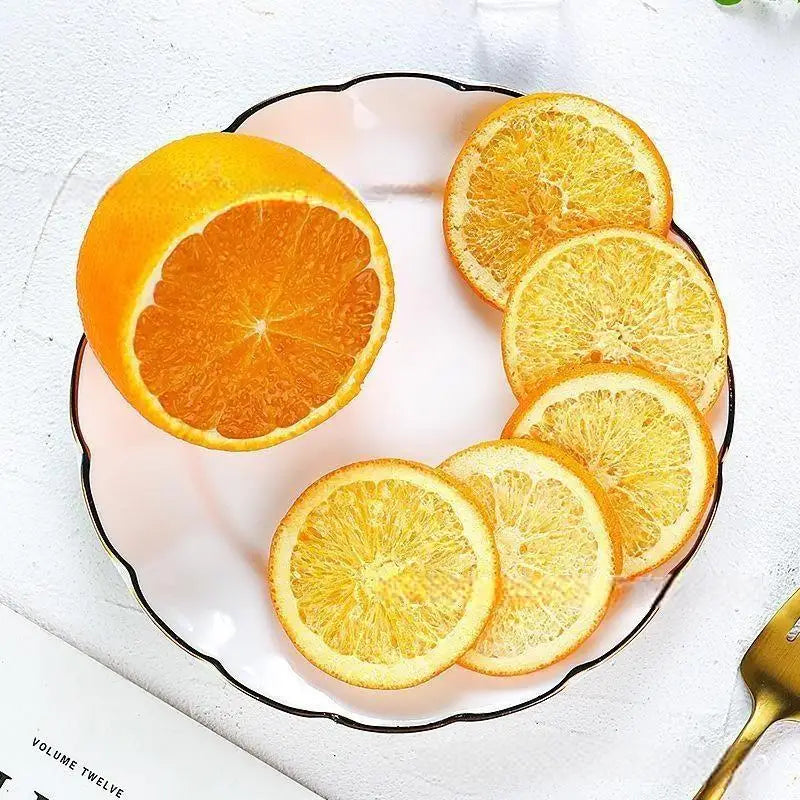 Factory-Sourced Freeze-Dried Orange Slices Gannan Navel Orange Natural Preserved Fruit Tea Wholesome Bulk Soaked Orange Slices