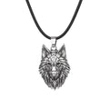 Geometric Origami Wolf Necklace Wild Animal Wolf Necklace