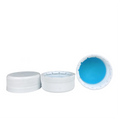 Wholesale 38/400 Plastic Screw Cap White Screw Plastic Cap For Bottles With Smooth Surface