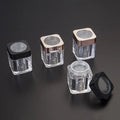 10g square PS Cosmetics Loose Powder Jar 10ml Plastic Face Cream Jar 10ml Glitter Powder Bottle