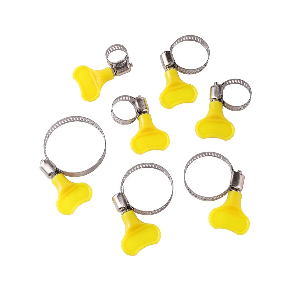 Adjustable Small Stainless Steel Hose Clamps for Tube Fastening Flexible Clip
