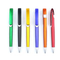 Custom Logo Twist Plastic Ballpoint Pen 1.0mm Black Ink Available Promotional Pen for Business Gifts School Office
