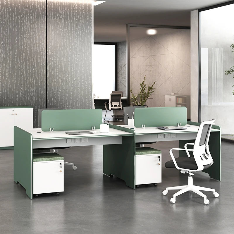 Modular Call Center Escritorio Office Furniture Workstations for 8 Computer Desks Cubicle Partitions Office Workstation Desk
