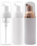 Free Sample Color Custom 60ml 2oz Purple Travel Despenser Foam Bottles Empty Eyelash Shampoo Cleanser Bottle