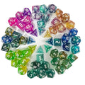 New Release DND Dice Set Dungeons and Dragons Dice 7pcs/set Polyhedral Acrylic Dice for Board Games