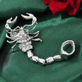 Scorpion Ring Adjustable Scorpion Ring Bracelet Finger Ring for Cosplay Party