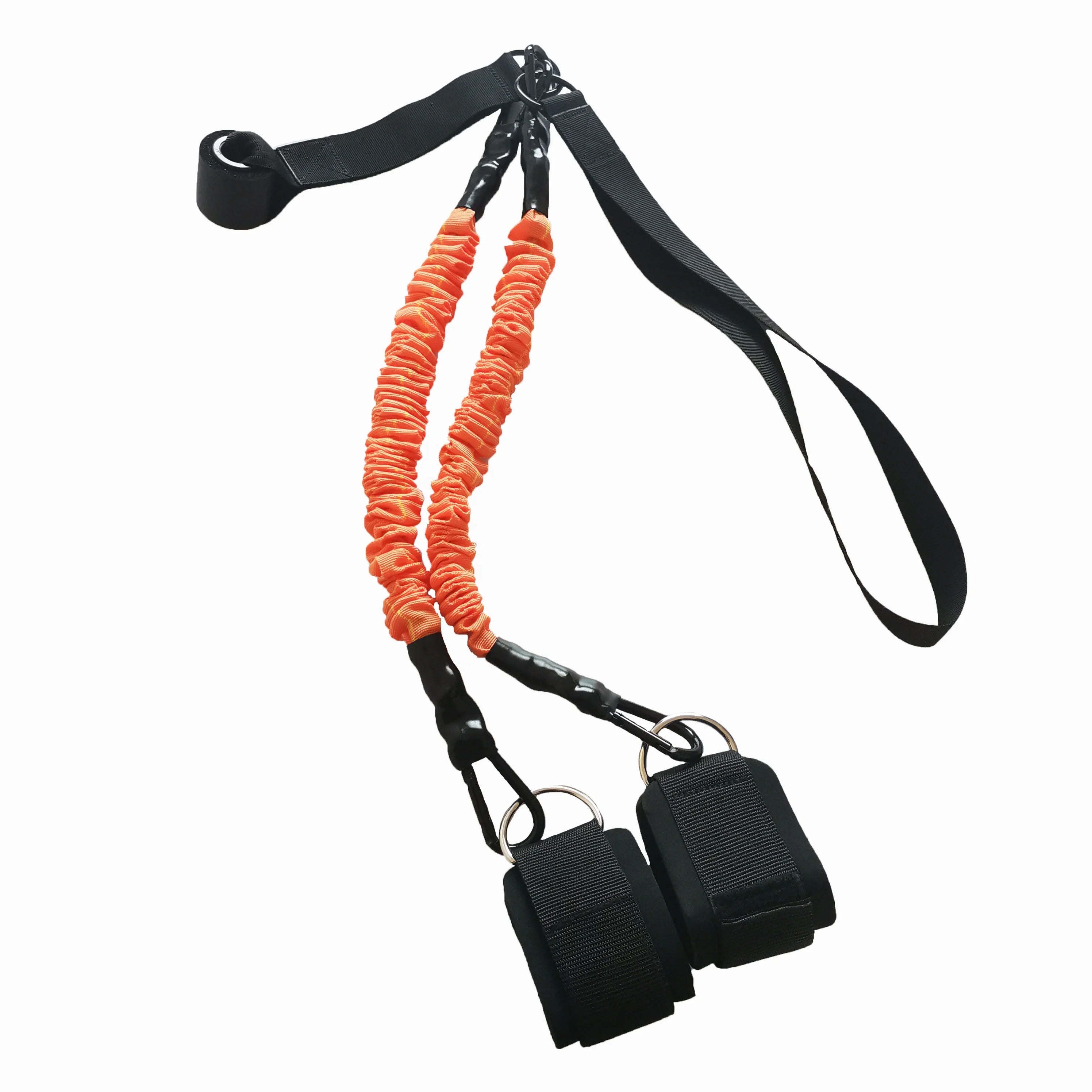Gymarts Resistance Band Elastic Band with Door Anchor Ankle Strap for Home Gym Training