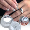 Canned Nail Enhancement Silver Mirror Super Bright French Painting Pull Cord Hook Edge Color Painting Phototherapy Nail Oil Gel