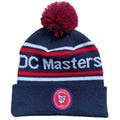 Custom Acrylic Jacquard Embroidery Patch Winter Warm Beanie Hat with Bobble Pom Pom Knitted for Men and Women for Beach Wear