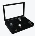 Wholesale Suede Bracelet Display Tray Jewelry Box Head Packaging Display Storage Tray Bracelet Watch Display Bag Type