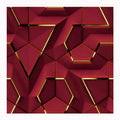 Interior Wallpapers/wall Coating Geometric Modern Design Waterproof Vinyl Wall Paper PVC 3d Wallpaper Home Decoration