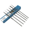 Factory Price DIY Round Square Fine Swiss High Carbon Steel File Set Diamond Vibrating Jewelry Gold Making Tool 6pcs 140mm