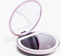 Led Makeup Mirror Private Label 3 Colors Cosmetic Mirror Available Rechargeable round Led Mirror