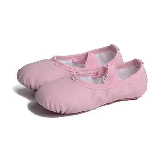 Stelle Ballet Shoes for Girls Toddler Ballet Slippers Soft Leather