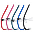 Professional Factory Simple Ventilation Port Adjustable Holder Silicone Snorkel Mouthpiece Kids Front Swimming Training Tube
