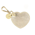 Custom Logo PU Leather Heart Shape Keychain for Mother's Day Gift Valentine's Day