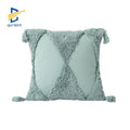 Wholesale Innermor Tufted Cotton Custom Designer Hand Made  Bohemian Throw Pillow Case Cushion Cover
