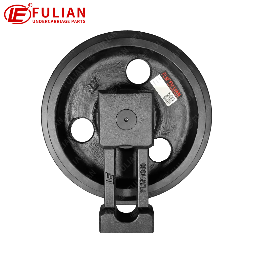 Excavator Undercarriage Parts Guide Wheel Front Idler for Yanmar VIO40-1 Track Idler Wheel Front Idler
