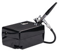 BT-16 Professional Rechargeable Copper Mini Airbrush Paint Kit Dual Action Air Compressor for Makeup Cake Decorating Art