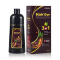 500ml Hair Color Shampoo Fast Shipping Private Label Magic Organic Ammonia Free Permanent Herbal Hair Dye Color Shampoo