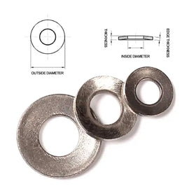 SUS304 M3-M24 DIN6796 Standard Galvanized Conical & Disc Spring Washers with Customized Service