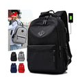 New Arrival Multifunctional School Bag Waterproof School Backpack with USB Charging Port