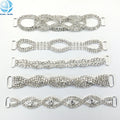 Customize 16cm Rhinestone Twist Chain Bikini Competition Connectors for Bodybuilding Sport Bikini Accessories