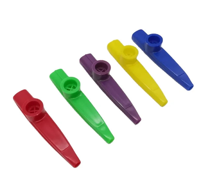 2023 New Colorful Kazoo Kids Musical Instruments Educational Plastic Kazoo