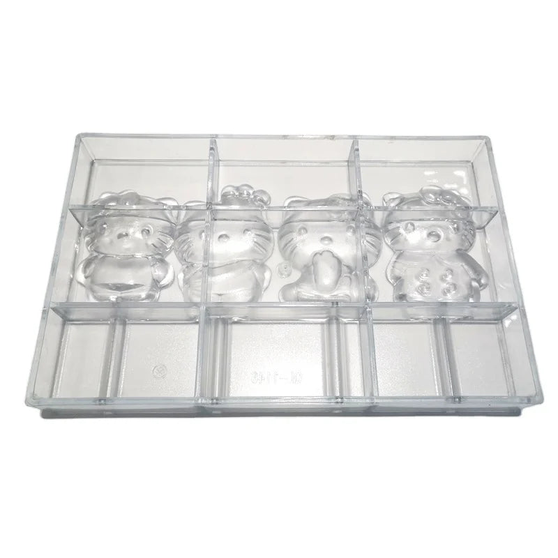 2021 Hot Sale Unique Customized Polycarbonate Chocolate Mold Chocolate Candy Ice Molds