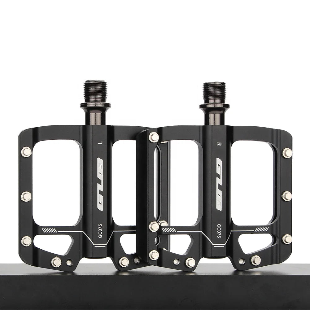 GUB GC-075 Durable 3 Sealed Bearings Bicycle Pedal Alloy  Road Bike MTB Parts  Fixed Gear Riding Pedal Cycling Non-slip Pedals