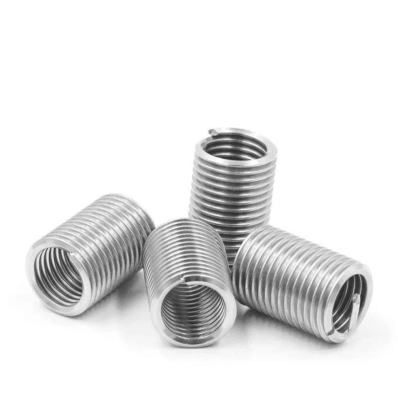 304SS Helicoils Insert M1.6*0.35 Wire Threaded Insert for Mechanical Fastening