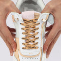 2023 No Tie Shoelaces Fashion Beautiful Fast Metal Buckle Elastic Men and Woman Shoe Shoelace Leisure Walk Sports Lazy Laces
